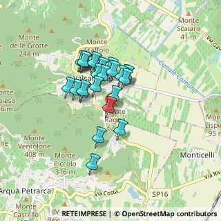 Mappa Via Mondonego, 35030 Galzignano Terme PD, Italia (0.652)