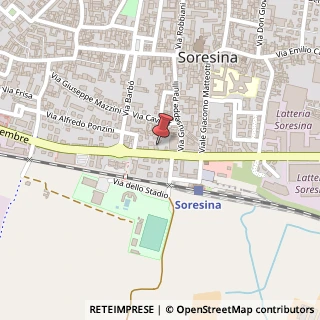 Mappa Via IV Novembre, 9, 26015 Soresina, Cremona (Lombardia)