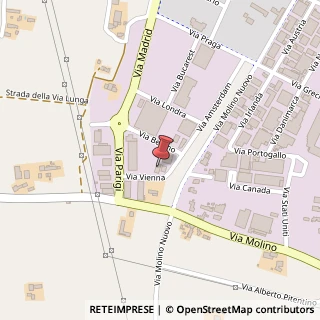 Mappa Via Vienna, 119, 46042 Castel Goffredo, Mantova (Lombardia)