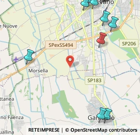 Mappa VIA FOGLIANO INF., 27029 Vigevano PV, Italia (3.6575)