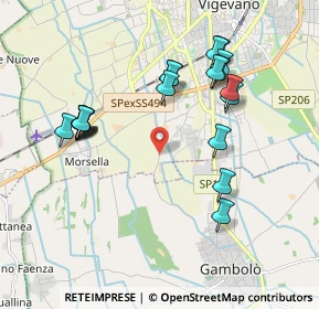 Mappa VIA FOGLIANO INF., 27029 Vigevano PV, Italia (1.956)