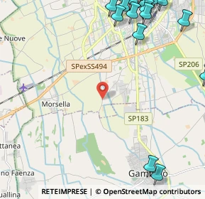 Mappa VIA FOGLIANO INF., 27029 Vigevano PV, Italia (3.5115)