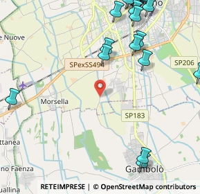 Mappa VIA FOGLIANO INF., 27029 Vigevano PV, Italia (3.0615)