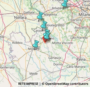 Mappa VIA FOGLIANO INF., 27029 Vigevano PV, Italia (19.17273)