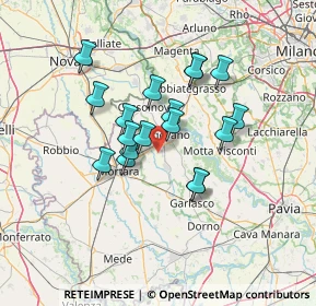 Mappa VIA FOGLIANO INF., 27029 Vigevano PV, Italia (10.84722)