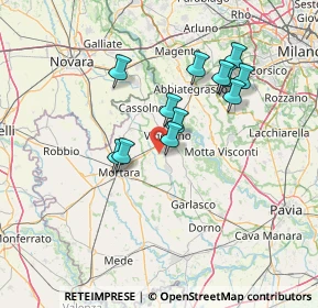 Mappa VIA FOGLIANO INF., 27029 Vigevano PV, Italia (12.13417)