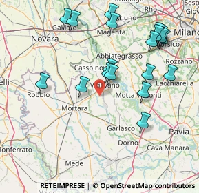 Mappa VIA FOGLIANO INF., 27029 Vigevano PV, Italia (17.7555)