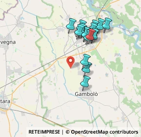 Mappa VIA FOGLIANO INF., 27029 Vigevano PV, Italia (3.42625)