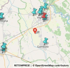 Mappa VIA FOGLIANO INF., 27029 Vigevano PV, Italia (5.65692)