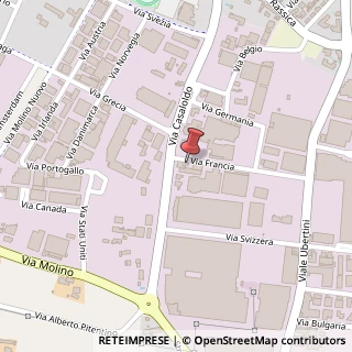 Mappa Via Francia, 8, 46042 Castel Goffredo, Mantova (Lombardia)