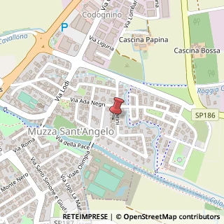 Mappa Via Parini, 12/A, 26854 Cornegliano Laudense, Lodi (Lombardia)