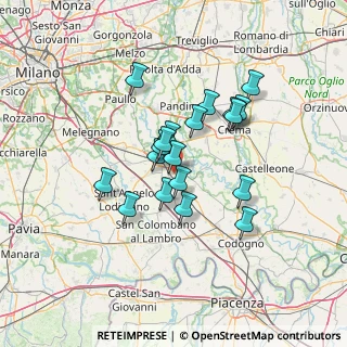 Mappa Via Gandhi, 26817 San Martino in Strada LO, Italia (10.67684)