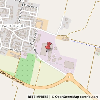 Mappa Via M. Anelli, 75/77, 26020 Casalmorano, Cremona (Lombardia)