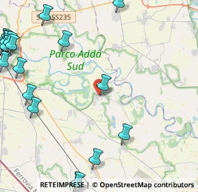 Mappa Via Madre Cabrini, 26824 Cavenago d'Adda LO, Italia (6.793)