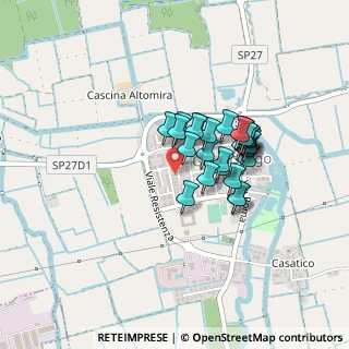 Mappa Via Benedetto Croce, 27010 Giussago PV, Italia (0.31481)