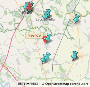 Mappa Via Benedetto Croce, 27010 Giussago PV, Italia (4.84571)