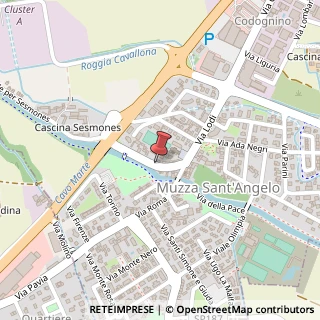 Mappa Via Giuseppe Garibaldi, 24, 26854 Cornegliano Laudense, Lodi (Lombardia)