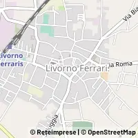 Mapa Livorno Ferraris