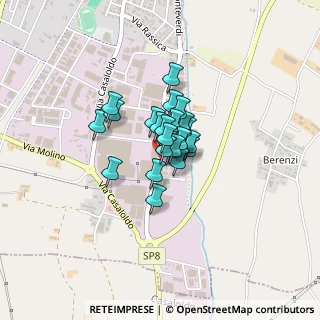 Mappa Viale Prof. B. Ubertini, 46042 Castel Goffredo MN, Italia (0.20833)