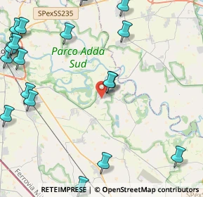 Mappa 26824 Cavenago d'Adda LO, Italia (6.353)