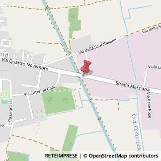 Mappa Strada Marziana, 1A, 27020 Parona, Pavia (Lombardia)