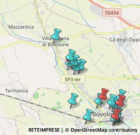 Mappa Via del Commercio, 37051 Bovolone VR, Italia (2.43667)