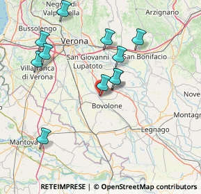 Mappa Via del Commercio, 37051 Bovolone VR, Italia (15.24545)