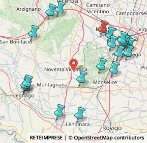 Mappa Via Padovana, 36025 Noventa Vicentina VI, Italia (20.1145)