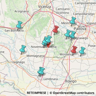 Mappa Via Padovana, 36025 Noventa Vicentina VI, Italia (15.66615)