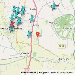 Mappa Via Padovana, 36025 Noventa Vicentina VI, Italia (3.04733)