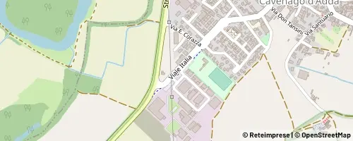 Mappa Cavenago d’Adda