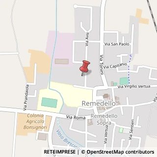 Mappa Via Avis, 1, 25010 Remedello, Brescia (Lombardia)