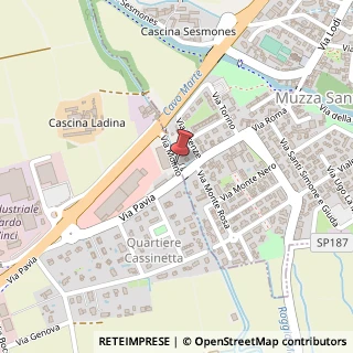 Mappa Via molino 2, 26866 Cornegliano Laudense, Lodi (Lombardia)