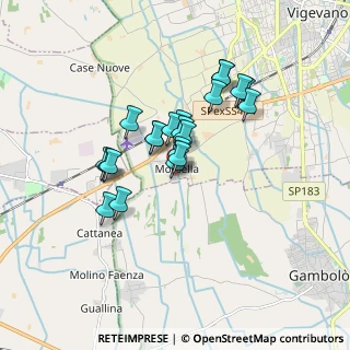 Mappa Viale Cimitero, 27020 Parona PV, Italia (1.33619)