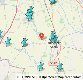 Mappa Via Palazzina, 37060 Isola della Scala VR, Italia (5.73)
