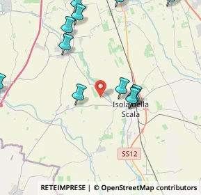 Mappa Via Palazzina, 37060 Isola della Scala VR, Italia (6.4535)