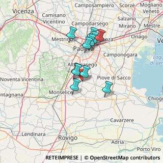 Mappa Viale delle Industrie Prima, 35025 Cartura PD, Italia (10.55)