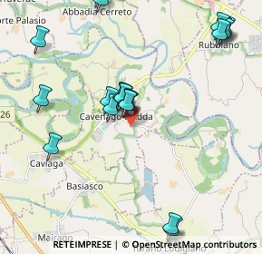 Mappa Via Suore di Maria Bambina, 26824 Cavenago D'adda LO, Italia (2.279)