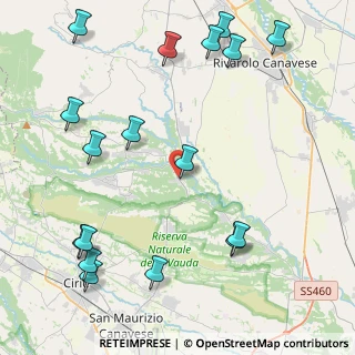 Mappa Via Castagneri, 10070 Front TO, Italia (5.52706)