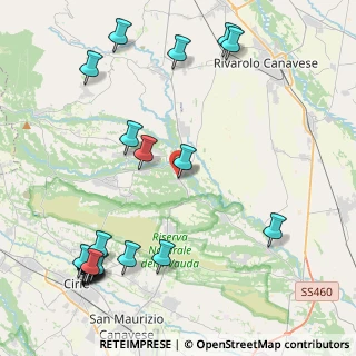 Mappa Via Castagneri, 10070 Front TO, Italia (5.588)