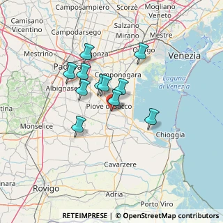 Mappa Via Martiri della Mafia, 35028 Piove di Sacco PD, Italia (10.42545)