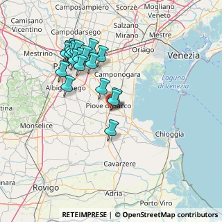 Mappa Via Martiri della Mafia, 35028 Piove di Sacco PD, Italia (14.68053)