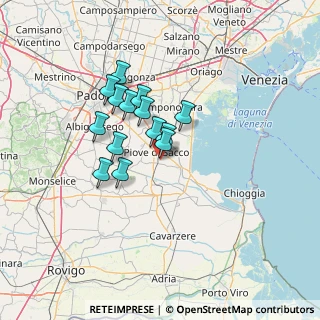 Mappa Via Martiri della Mafia, 35028 Piove di Sacco PD, Italia (10.10571)