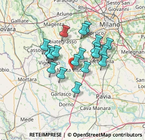 Mappa Via S. Cassiano, 20086 Motta Visconti MI, Italia (10.535)