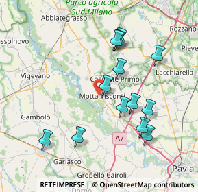 Mappa Via S. Cassiano, 20086 Motta Visconti MI, Italia (7.41923)