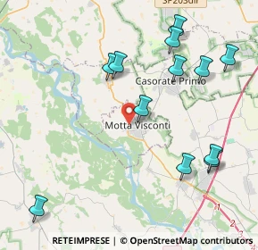 Mappa Via S. Cassiano, 20086 Motta Visconti MI, Italia (4.6525)