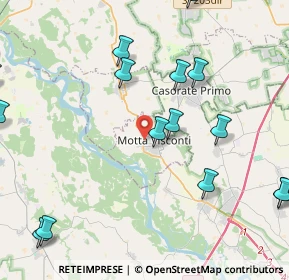 Mappa Via S. Cassiano, 20086 Motta Visconti MI, Italia (6.443)