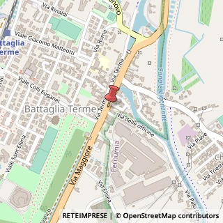 Mappa Via Maggiore, 33, 35041 Battaglia Terme, Padova (Veneto)