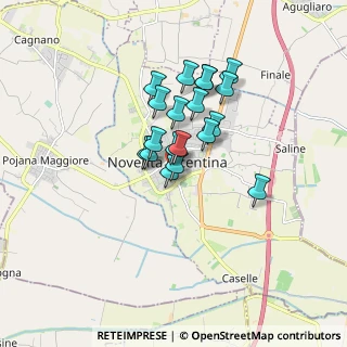 Mappa Via C. Battisti, 36025 Noventa Vicentina VI, Italia (1.22)