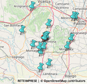 Mappa Via C. Battisti, 36025 Noventa Vicentina VI, Italia (12.84588)